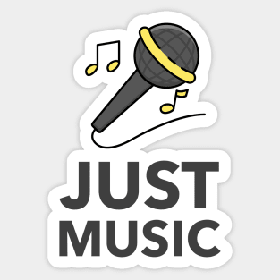 Just Music Sticker